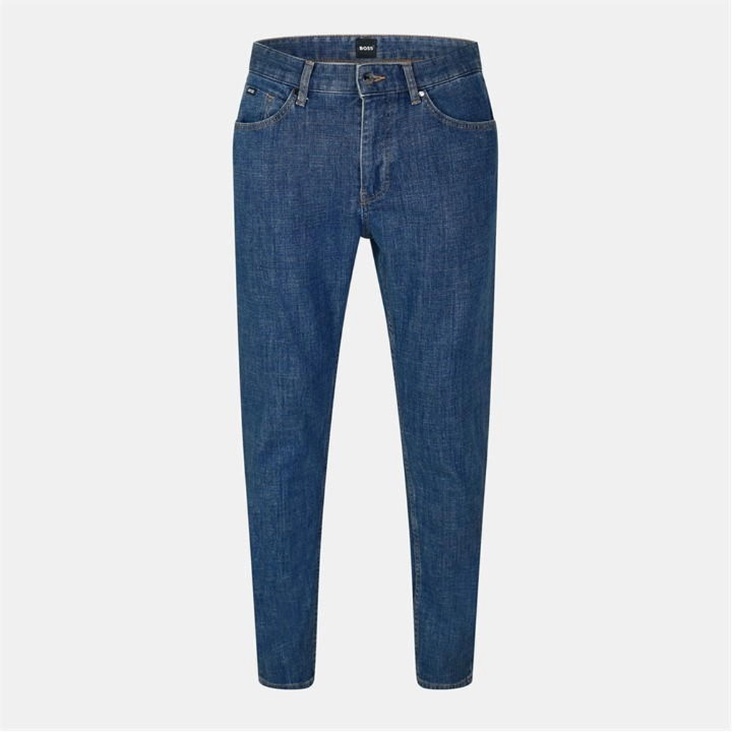 Hugo Boss H-Taber 10265604 01 Slim Fit Jeans Mens - Blue